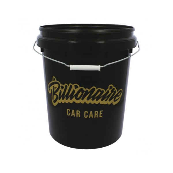 Kit Limpieza para el Lavado Coche Kit Billionaire Cubo 20L Tapa y Rejilla