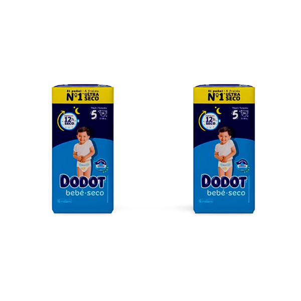Dodot Pañales T/5 11-16Kg 54 uds. (pack de 2)